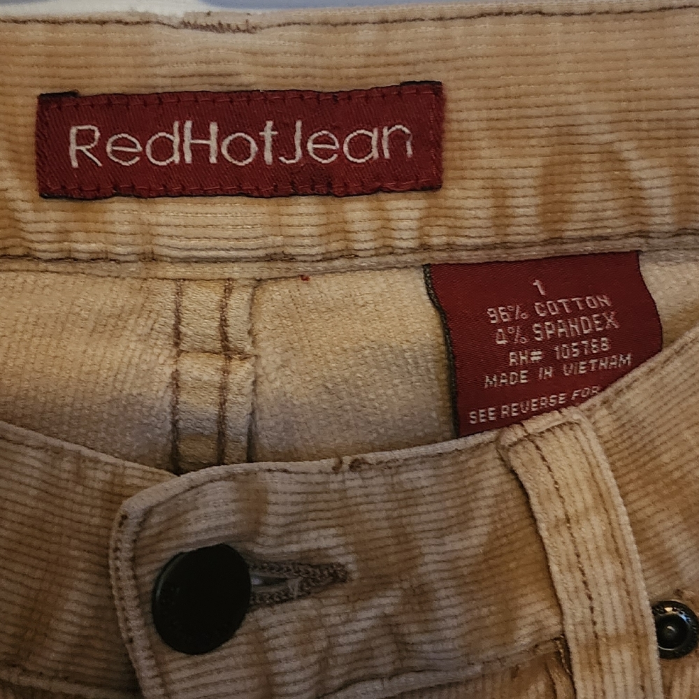 Tan Corduroy Pants - Picture 3 of 8